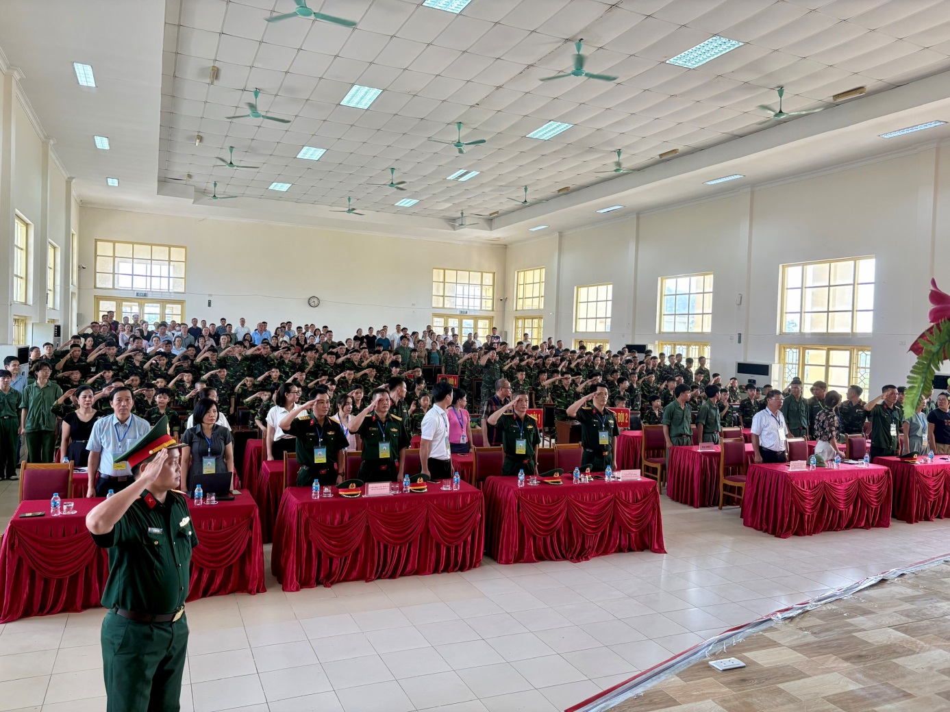 Lễ khai giảng chương trình “Chúng em học làm chiến sĩ”, Đợt 1 - Năm 2026