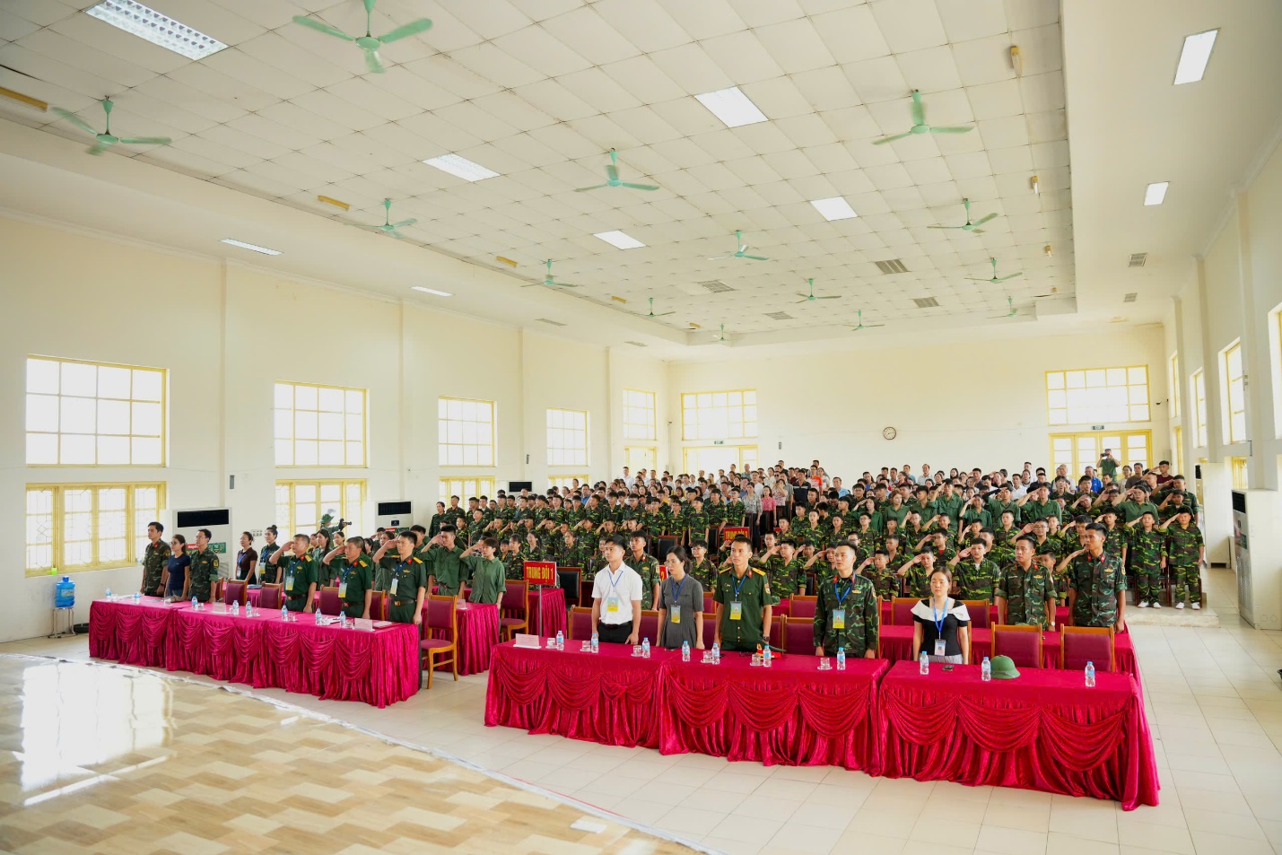 Lễ Khai giảng chương trình “Chúng em học làm chiến sĩ” Đợt 2, năm 2026
